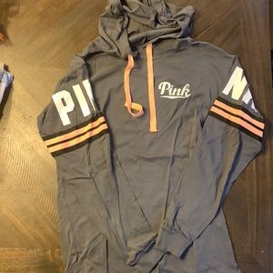 PINK light weight hoodie